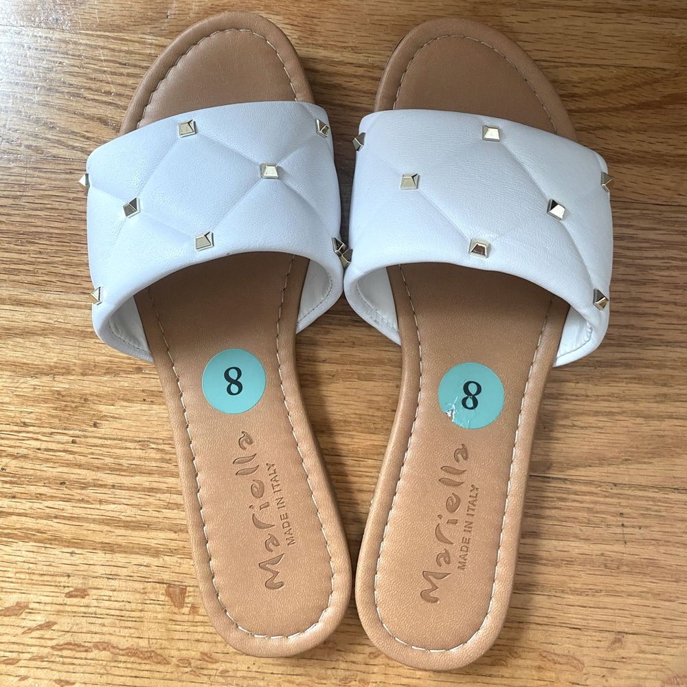 White Sandals